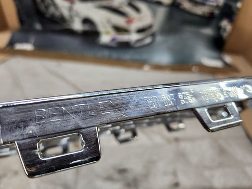 2017-2022 BENTLEY CONTINENTAL GT III LEFT DRIVER SIDE FRONT BUMPER CHROME GRILL