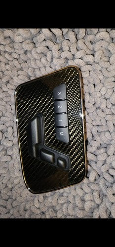 13-18 MERCEDES W463 G550 G63 CARBON FIBER Door INTERIOR TRIM PANEL SWITCH OEM R
