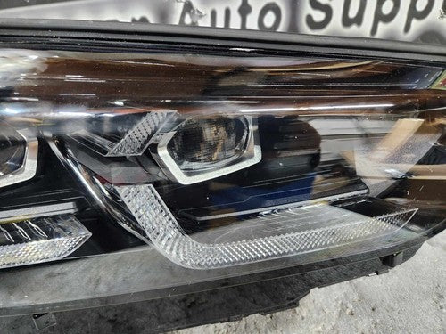 2022 2023 BMW X3 X4 RIGHT PASSENGER LED HEADLIGHT OEM RH BLACK X3M X4M M POWER 