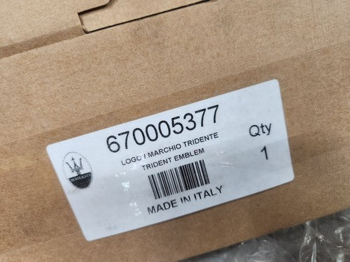 14-18 Maserati Ghibli Levante Quattroporte Chrome Radiator Grille New OEM 