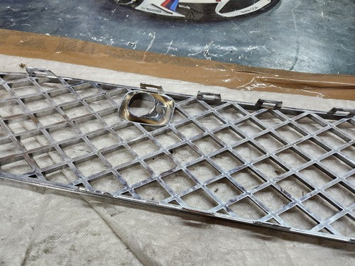 2017-2022 BENTLEY CONTINENTAL GT III LEFT DRIVER SIDE FRONT BUMPER CHROME GRILL