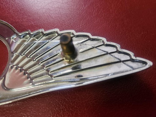 2004-11 BENTLEY CONTINENTAL GT GTC FLYING SPUR OEM FRONT GRILL CHROME BADGE WING