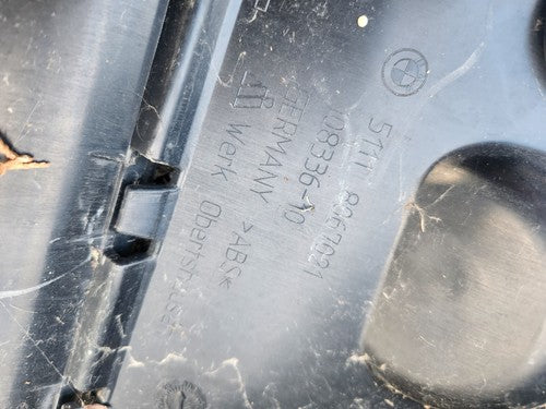 15-19 BMW M2 F87 LEFT GRILLE GRILL PLASTIC BUMPER INSERT 51118067021 OEM SENSOR 