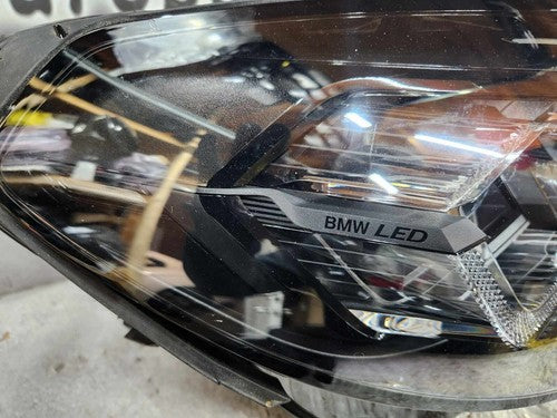2022 2023 BMW X3 X4 RIGHT PASSENGER LED HEADLIGHT OEM RH BLACK X3M X4M M POWER 