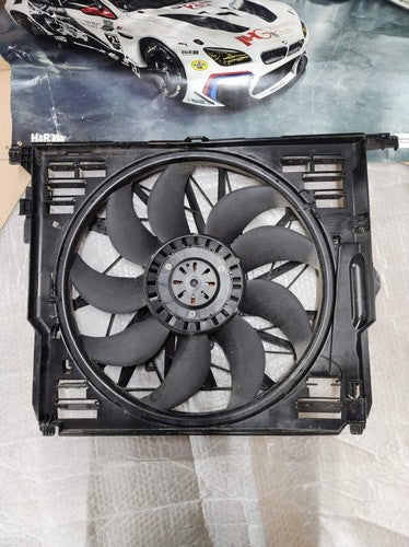 2009-2018 BMW 5 6 7 SERIES GENUINE RADIATOR COOLING FAN ASSEMBLY OEM 17428509743