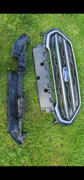 18 19 20 FORD ECOSPORT FRONT BUMPER GRILLE GRILL EMBLEM COMPLETE OEM TRIM NICE