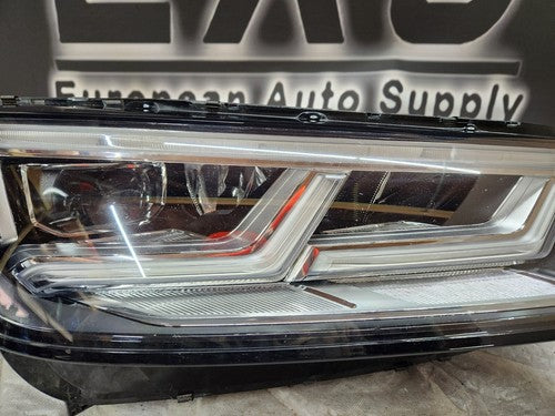 2018 2019 2020 Audi Q5 SQ5 LED Headlight Right Passenger RH Side OEM