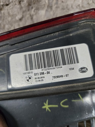 2014-2018 BMW X5 F15 REAR LIFTGATE RIGHT SIDE INNER TAILLIGHT TAIL LED LAMP OEM