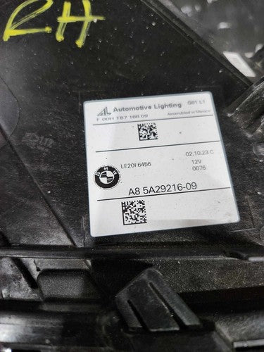 2022 2023 BMW X3 X4 RIGHT PASSENGER LED HEADLIGHT OEM RH BLACK X3M X4M M POWER 