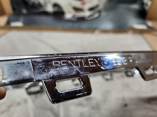 2017-2022 BENTLEY CONTINENTAL GT III LEFT DRIVER SIDE FRONT BUMPER CHROME GRILL