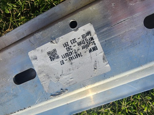 2018 2019 2020 Bmw X5 Rear Bumper Reinforcement Rebar 18 19 Oem 7441145-07