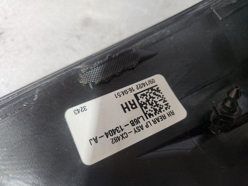 2020-2022 FORD ESCAPE RH PASSENGER REAR LED TAIL LIGHT LJ6B-13404-AJ OEM PART