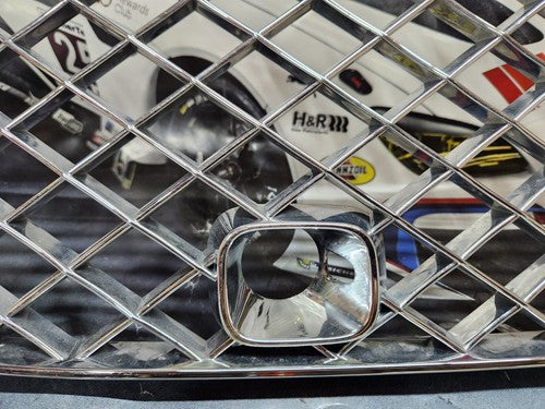 2017-2022 BENTLEY CONTINENTAL GT III LEFT DRIVER SIDE FRONT BUMPER CHROME GRILL
