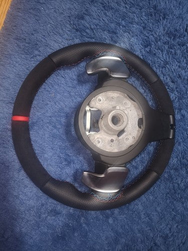 15-20 BMW STEERING WHEEL LEATHER performance SMG F30 F32 F32 alcantara SPORT F22