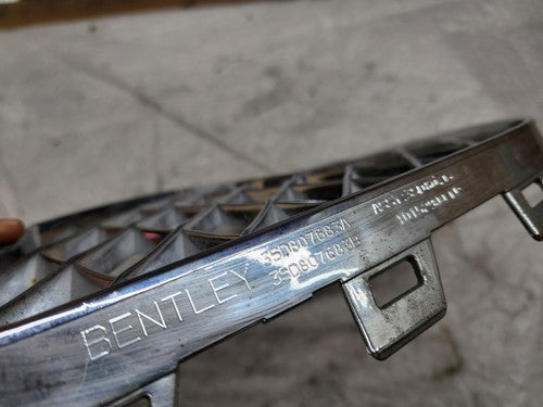 20-22 Bentley Continental GT Left Front Outer Bumper Grille 3SD807683A OEM