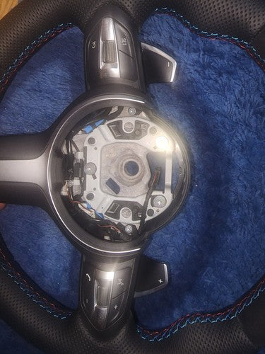 15-20 BMW STEERING WHEEL LEATHER performance SMG F30 F32 F32 alcantara SPORT F22