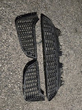 15-20 BMW FRONT BUMPER L R GRILL F80 F82 16 17 18 19 51118054294 OEM SET M POWER