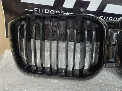 BMW Genuine OEM G01 LCI X3 M40i 2022-24 Gloss Black Shadow-Line Front Grille New