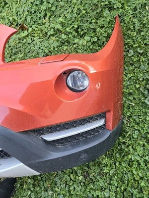2012 2013 2014 2015 BMW X1 FRONT BUMPER COVER ORANGE COMPLETE OEM