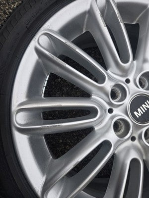 2016-2023 Mini Cooper Wheel Rim  F56  7Jx17H2 OEM 6898290 Tire 205 45 17 Silver 