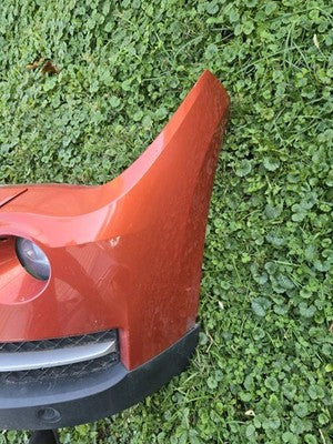 2012 2013 2014 2015 BMW X1 FRONT BUMPER COVER ORANGE COMPLETE OEM