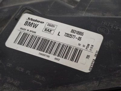2009-2011 BMW 3 SERIES 328i 335i E90 E91 LCI HALOGEN HEADLIGHT LEFT OEM 7202577