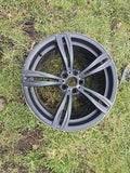 2014-2019 BMW M6 Black RWD 20X10.5 20 INCH 5 DOUBLE SPOKE ALLOY WHEEL RIM OEM