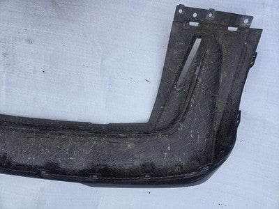 20-22 Porsche Taycan Rear Bumper Lower Carbon Cover Diffuser 9J1807521B OEM 