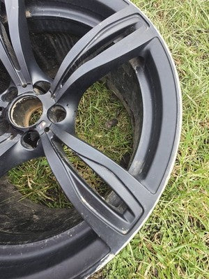 2014-2019 BMW M6 Black RWD 20X10.5 20 INCH 5 DOUBLE SPOKE ALLOY WHEEL RIM OEM
