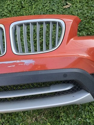 2012 2013 2014 2015 BMW X1 FRONT BUMPER COVER ORANGE COMPLETE OEM