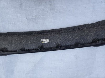 20-22 Porsche Taycan Rear Bumper Lower Carbon Cover Diffuser 9J1807521B OEM 
