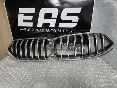 019-2023 BMW 8-SERIES G14 G15 G16 FRONT BUMPER 840 M850 GRILL TRIM CHROME OEM