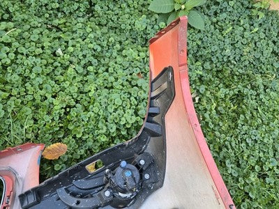 2012 2013 2014 2015 BMW X1 FRONT BUMPER COVER ORANGE COMPLETE OEM