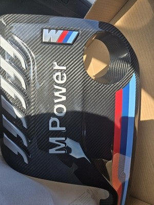 BMW OEM M2 Competition F80 M3 F82 F84 M4 M Performance Carbon  Engine Cover 