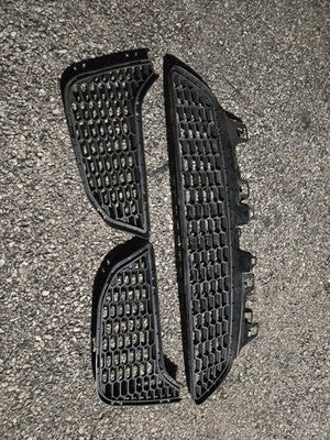 15-20 BMW FRONT BUMPER L R GRILL F80 F82 16 17 18 19 51118054294 OEM SET M POWER