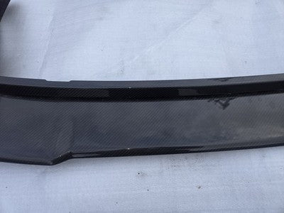 20-22 Porsche Taycan Rear Bumper Lower Carbon Cover Diffuser 9J1807521B OEM 