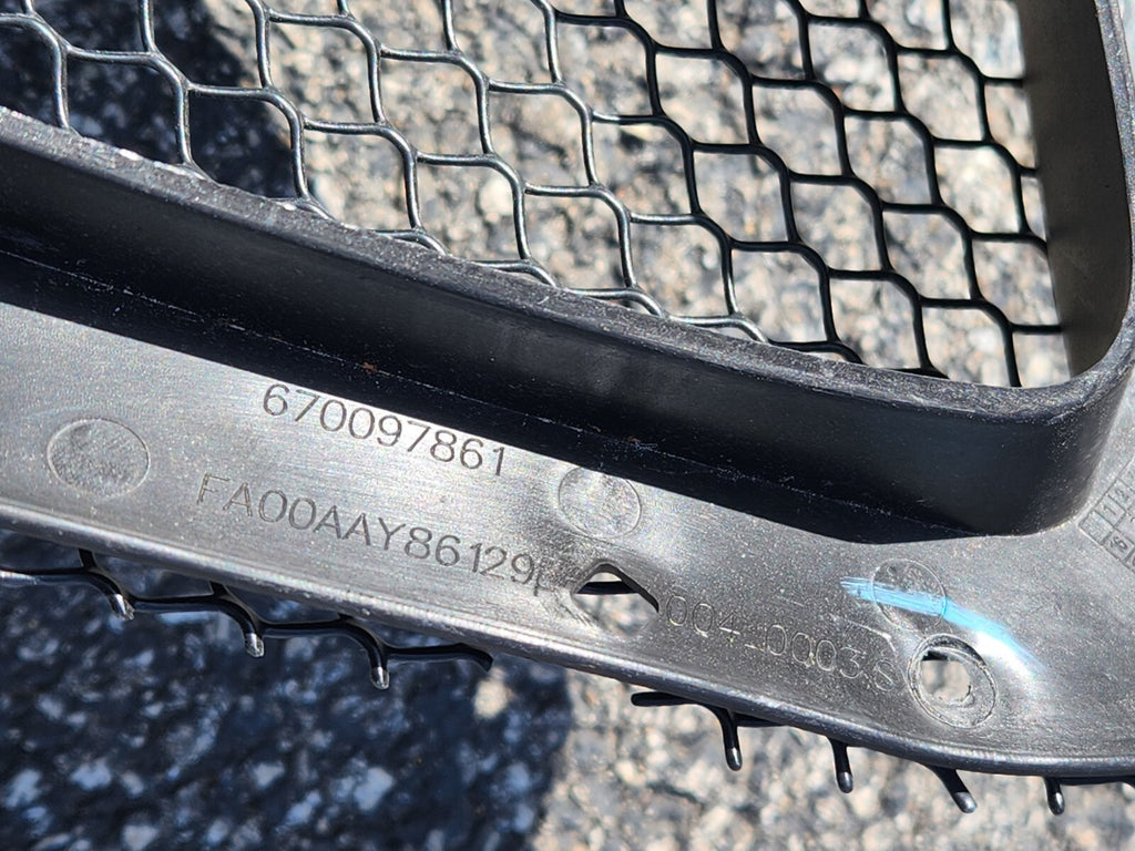 Maserati Ghibli Gransport Mesh Grill LH Driver Side OEM 670097861