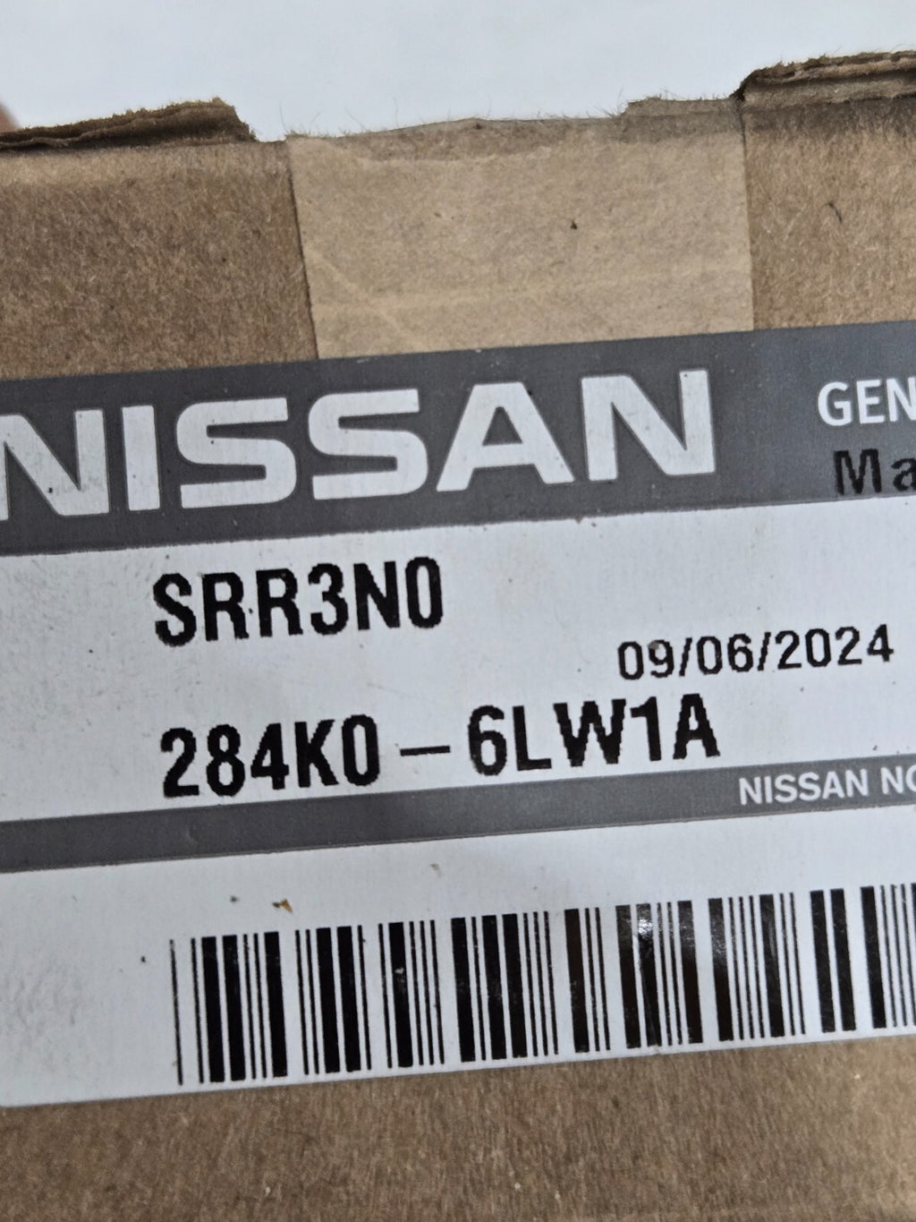 20-22 NISSAN SENTRA REAR RIGHT BLIND SPOT RADAR SENSOR & BRACKET 284K06LA2A OEM