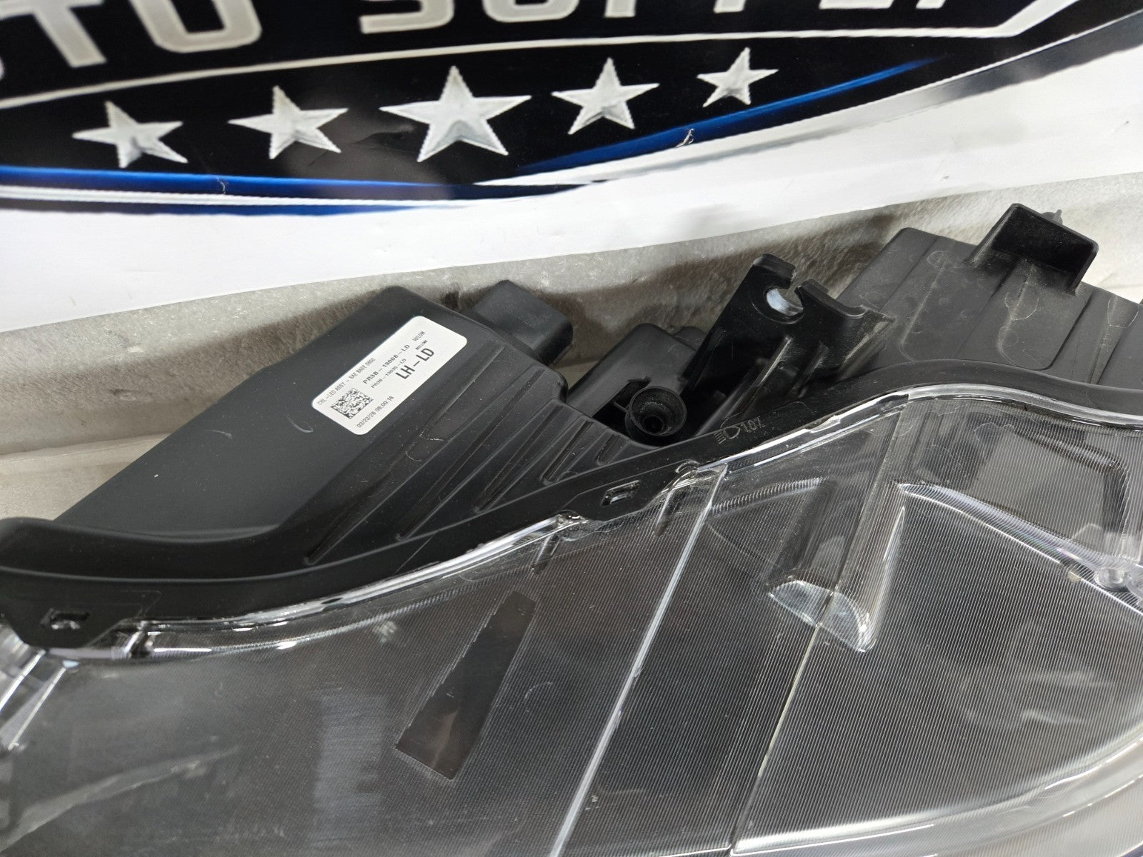 2024 2025 2026 Ford Mustang LED Headlight LH Left Driver Black PR3B-13006-LD OEM