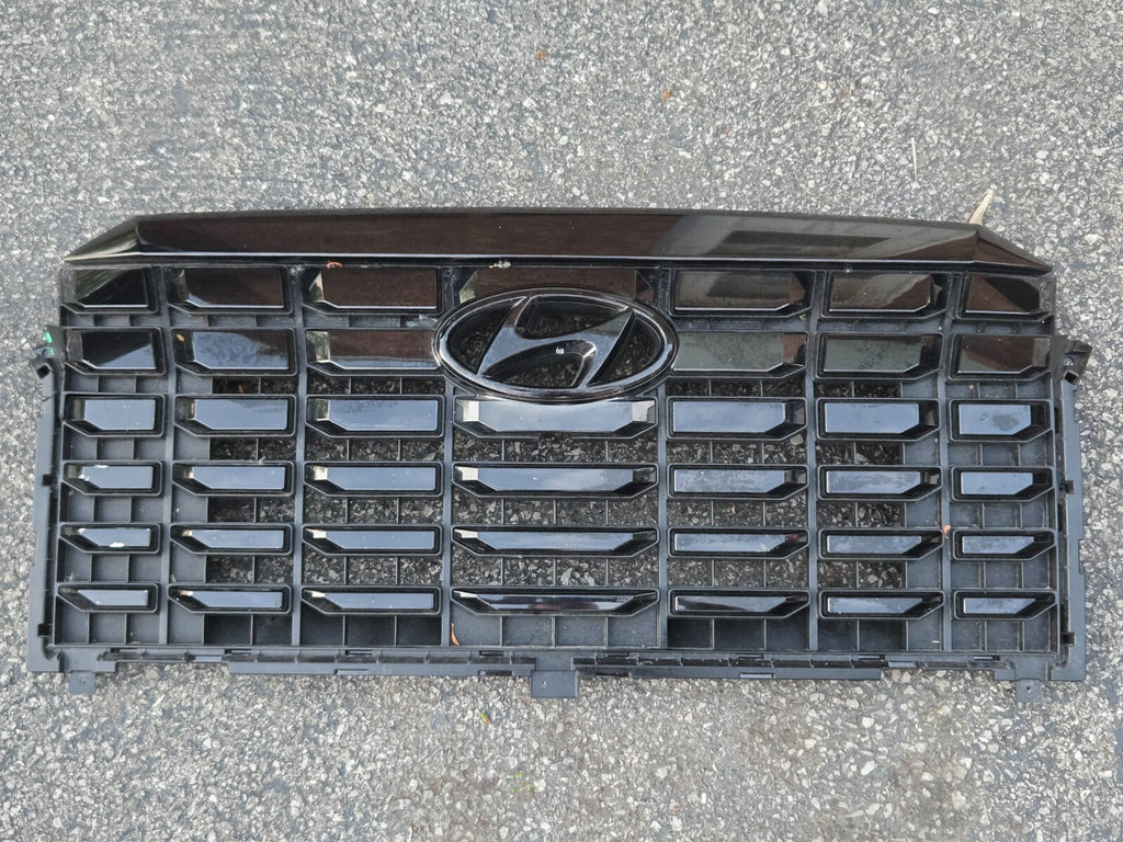 2023 2024 HYUNDAI PALISADE GRILLE OEM FRONT CENTER GRILL W/O CAMERA 86599-S8CB0