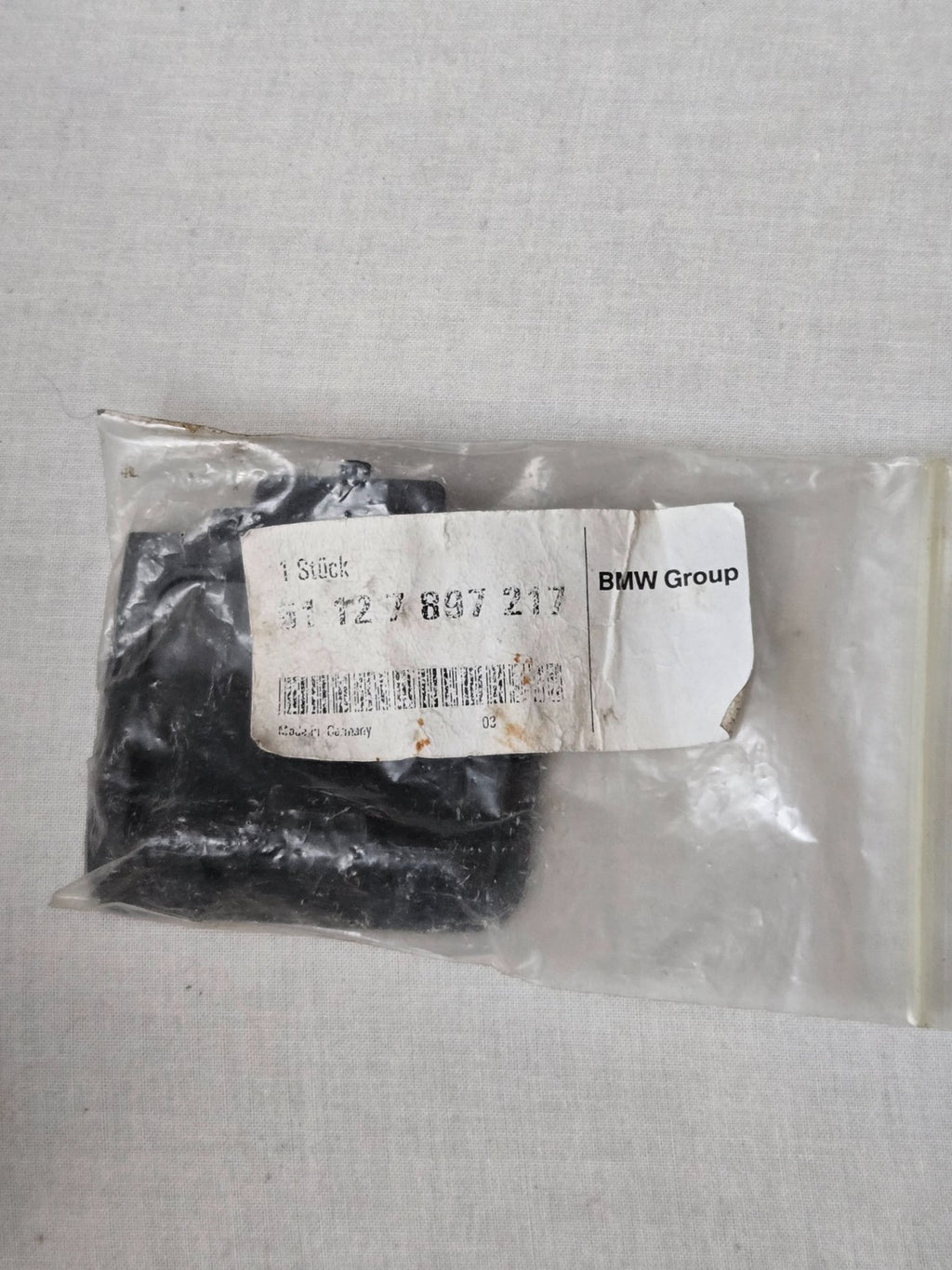 GENUINE BMW 51127897217 Tow Hook Cover (Primered) BMW 550i 525i 530i 528i 535i