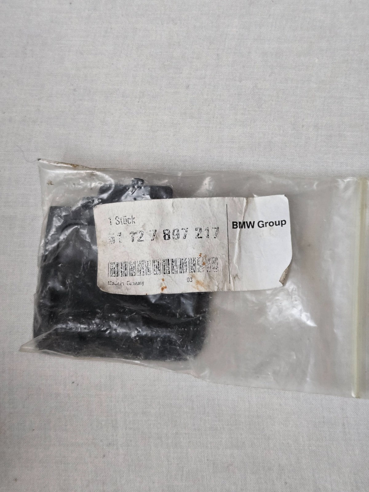 GENUINE BMW 51127897217 Tow Hook Cover (Primered) BMW 550i 525i 530i 528i 535i