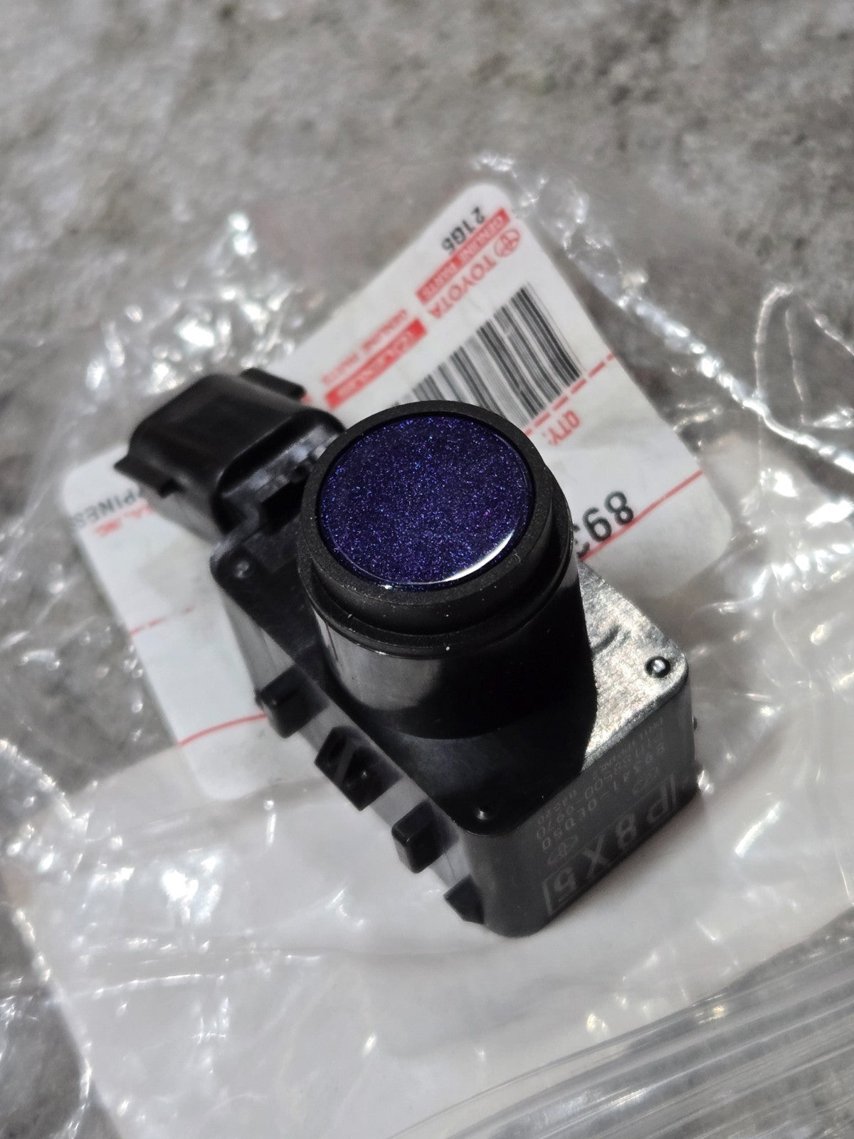 NEW TOYOTA LEXUS PARKING SENSOR PDC OEM BLUE 89341-0E050-J0 GENUINE