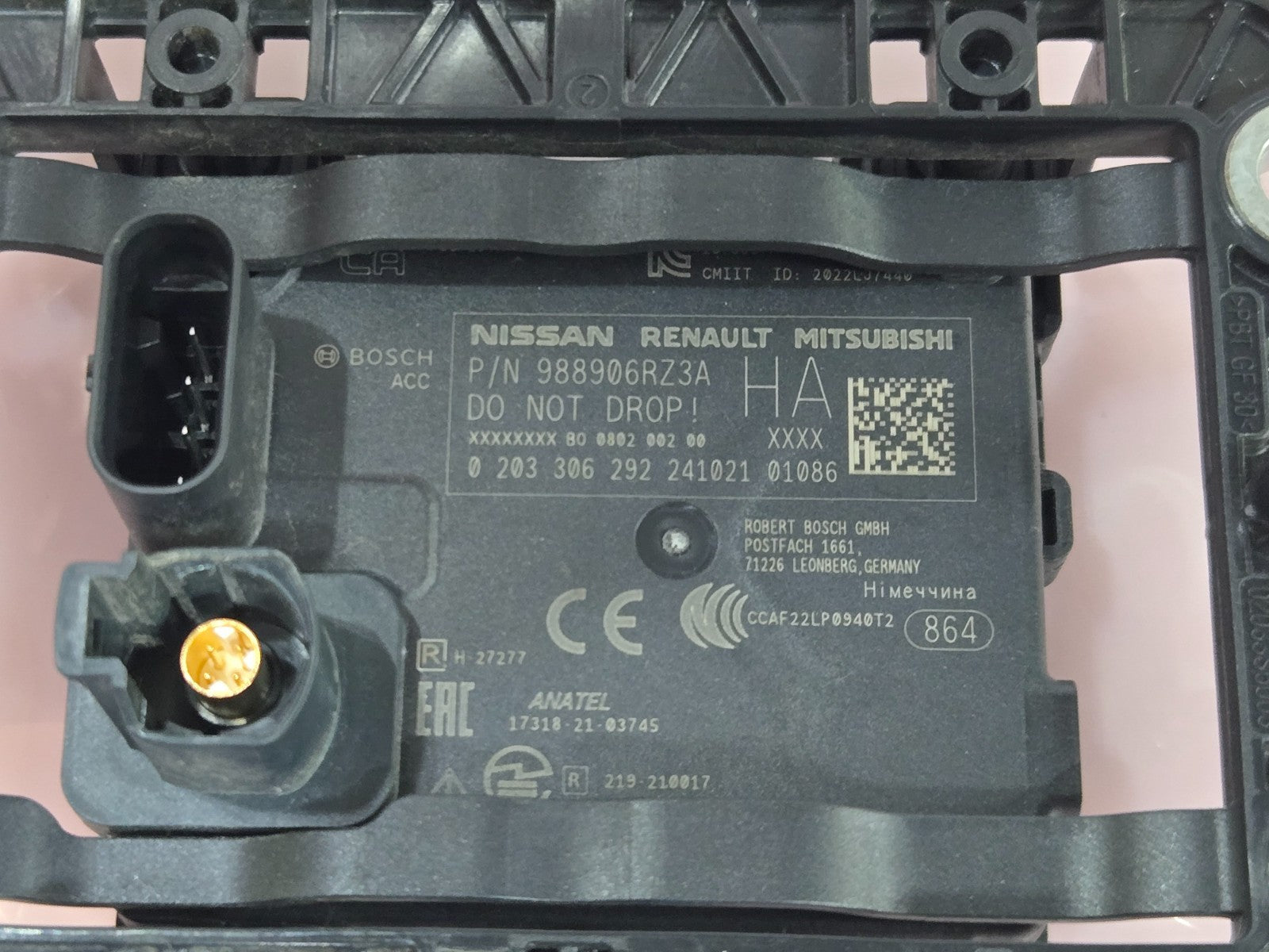 2024-2025 Nissan Rogue Distance Radar Sensor Adaptive Cruise 28437-7BM0C OEM