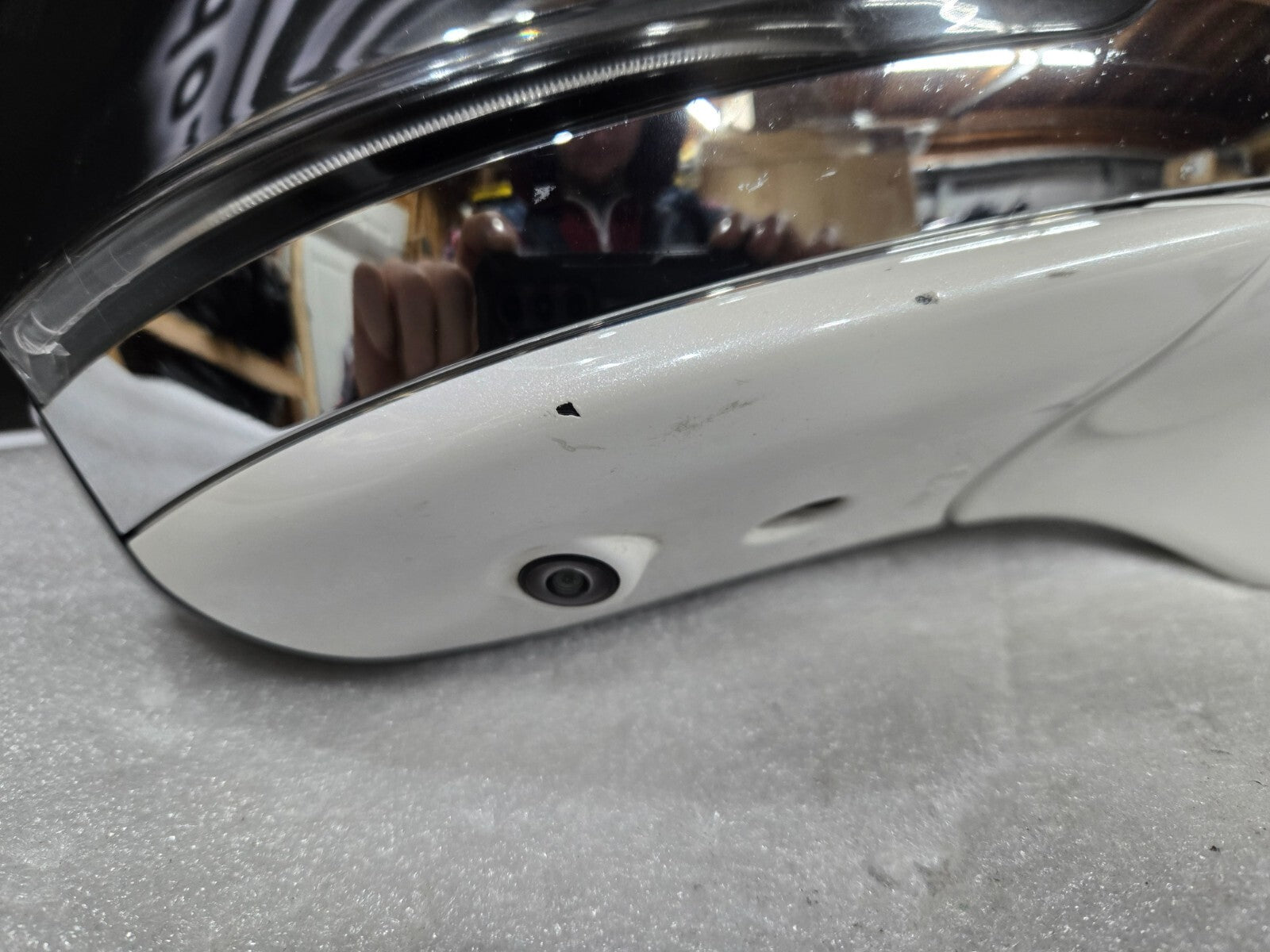 2020-2024 Lincoln Aviator RH Side Mirror w/Camera P. White LC5B-17682-EG5L OEM