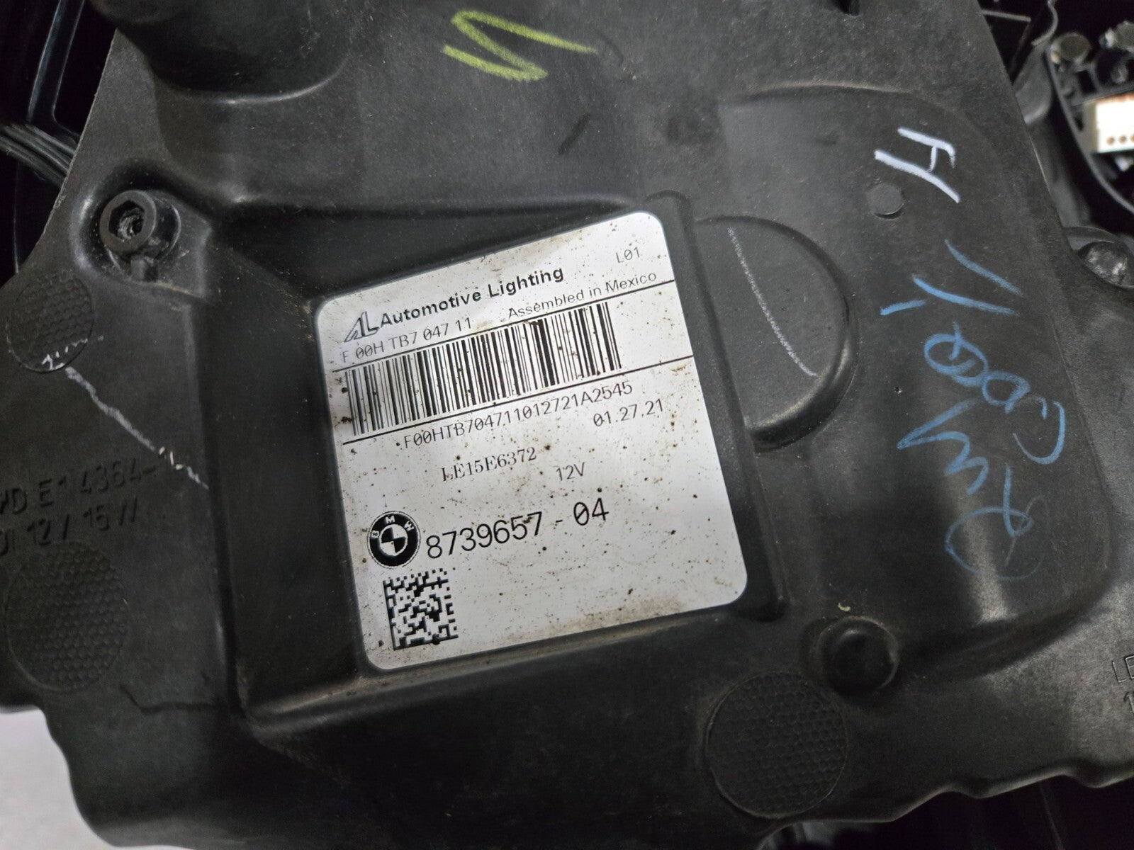 2018-2021 BMW X3 X4 G01 G02 Adaptive LED HEADLIGHT LEFT DRIVERS SIDE OEM 8739657