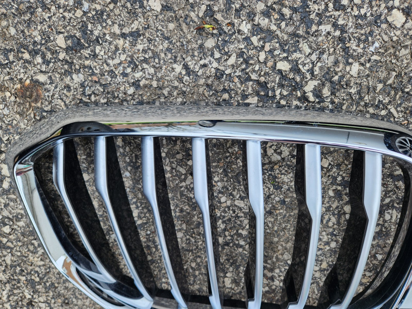2019-2023 BMW G05 X5 Grille Front Grill Camera Hole Chrome OEM 20240006541