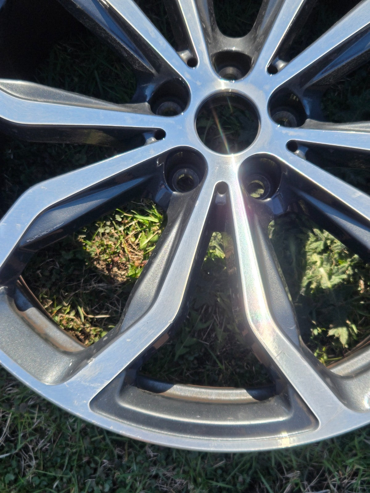 2018 - 2023 BMW X3 X4 Wheel Rim 8J x 20in Front DARK CHARCOAL 6877329 OEM