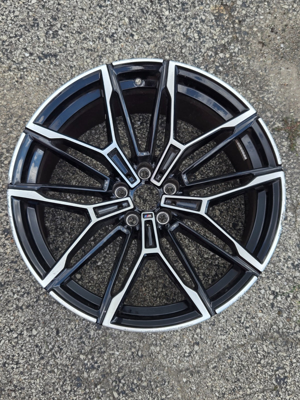 2021-2024 M4 M3 Rear BMW Polished Black/Silver OEM Wheel 20” Factory Rim 7882870