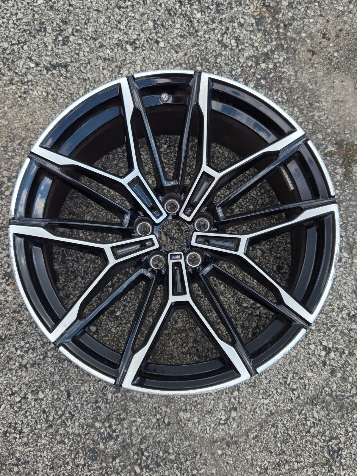2021-2024 M4 M3 Rear BMW Polished Black/Silver OEM Wheel 20” Factory Rim 7882870